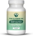Peak Glutamine PAK 180 Capsules L Glutamine dengan pyridoxal Alpha- keotglutate untuk secara efisien Recycle L- glutamine for Optimal Gut Health Benefit