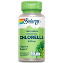 SOLARAY Cell Chlorella 410 mg 124; Nutrients-Rich Superfood w / Alami Occurring Protein, Vitamin, Mineral, Chlorofil 124; Non-GMO 124; 100 VexCaps
