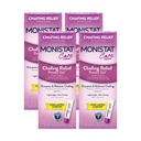 Monisstat Chafing Relief Gel, Long- Lasting Anti- Chacking Protection for Bikini Area, Thighs and Bra Lines, 1.5 Oz, Pack of 4