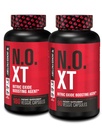 Jacked Factory N.O. XT Nitric Oxide Suplemen dengan Nitroiginine L Arginine & L Citruline untuk Perkembangan Otot, Pumps, Vasculity, & Energy - Pembangunan Otot Kekuatan Ekstra