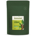 Banyan Botanicals Licorice Powder - Popper Root Organic Licorice Organik (Glycyrrhiza Glabra) - untuk Pendukung Dibuffic Sehat dan Sistem Repiratory * 1 Ib.