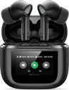 Bluetooth Earbuds Nirkabel 5.3 Headphone 50H Playtime Deep Bass Stereo Eds dengan Mic IPX7 Lighweight di Earphone untuk Pad Android / iOS Phones for Women