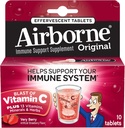 Tambahan Dukungan Immune Airborne, Sangat Berry, 10 Cacah