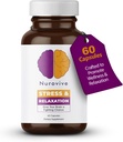 Stres & Relaxation, Mental Focus Supplement, Lemon Balm Capsules dengan Ashwagandha untuk Pria / Perempuan, Daily Wellness Dukungan, Ashwagandha Pil dengan Ginseng, Chamomile & Lebih, 60 Capsules