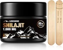 1 Pack Shilajit Pure Himalaya Shilajit Resin dengan Fulvic Acid, 1000mg Potency Maximum Organic Shilajit dengan 85 + Trace Minerals Suppplemen Gel, Dukung Energy & Immune System - 50g