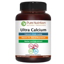 Nutrition Ultra Calcium 1000mg murni dengan VIT D3 + K2 124; 120 Tab 124; Sangat diserap Suplemen Kalsium dan Zinc Calcium Citrate.