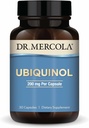 Dr. Mercola Ubiquinol, 30 hamba (30 Kapsul), 200 mg Per Kapsul, Suplemen Dieter, Pasokan Produksi Energi, Non- GMO