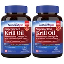 Antartika Krill Oil 1000 mg Softgels, Krill Oil Oil Omega-3s, EPA, DHA, Astaxanthin & Phospholipids, Heart Health, 120 Softgels, Non- GMO, No Gluten, Dibuat di Amerika Serikat