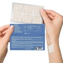 NUTRI- PATCH Inflam Topical Skin Patch 124; Tertanam dengan Turmeric, MSM, White Willow Bark dan Vitamin C, 30 Count