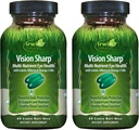 Irwin Vision Sharp Multi- Nutrient Eye Health - 42 Liquid Soft- Gels, Paket 2 - dengan Lutein, Bilberry & Omega - 3s - 42 Total Servis