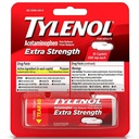 TYLENOL Ekstra Kekuatan Caplets 10 ea (Paket 6)