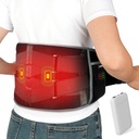 Comfytemp Cordless Heating Pad dengan Massager untuk Relief Back Pain, Portable Lower Back Massager FSA Reality HSA Rechargable, Hadiah Ulang Tahun Bagi Perempuan Pria Ayah Seniors Natal 3 Panas 30 Auto- Off