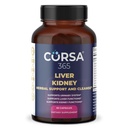 Liver and Ginney Cleanse & Dukung Herbal Complex - Kidney Cleanse Detox & Reparts Liver Suplemen untuk Pria dan Wanita - Organik Kidney Pulihkan dan Tambahan Pendukung Hati - 60 Capsules