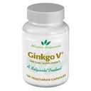 Beljanski ® Product - Ginkgo V ® Dietary Supplement - Ginkgo Biloba Ekstrak - 100 Kapsul