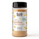 Makanan Hidup Nacho Cheesy Kebaikan Nuttrationary Yeast, 6oz Shaker Jar / Non-Fortifikasi, Bubuk Keju Vegan Seasoning