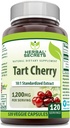 Herbal Secrets Tart Cherry 10: 1 Standardied Extract Supplement = 124; 1200 Mg Per Serving 14; 120 Veggie Capsules 14; Non-GMO 124; Gluten Free 124; Dibuat di USA (1 Pack, 120 Count)