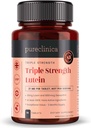 puponinica Lutein 30mg dengan volxanthin 1000mcg - Triple Strength Supplement, 90 Tablets (3-Bulan Supply)