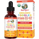 MaryRuth Organics Vitamin D3 124; Vitamin K2 124; Vitamin D3 K2 Drops 14; K2 D3 Vitamin Liquid Support untuk Toddlers 124; Tambahan Anak untuk Calcium Absorction Bones Strong 124; Vegan 124; Gluten Bebas 124; 1 Fl Oz
