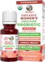MaryRuth Organics USDA Organic Women Probiotic Liquid Drops for Digetical Health 124; Targeted Support for Women 124; Four Probiotic Blend = Perempuan Wellness 124; Dairy Free 124; 30 Servings