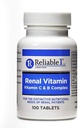 Dapat diandalkan 1 Renal Vitamin C & B Kompleks (2 Botol)