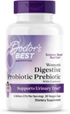 Dokter 's Best Womens Digetical Probiotic Prebiotic dengan Cranberry dan PreforPro (4 Milyar CFU), Mendukung Tract Urinary, Non-GMO, Vegan 30 Veggie Caps