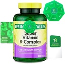 Super Vitamin B-Complex Tablet 250 + Spring Super Vitamin B- Complex Tablet Dieter Bundle Exclusive Better Ligth & Spring Guide