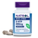 Natrol 5- HTP 200mg, Dietary Supplement Membantu Balanced Mood, 60 Time Rilis Tablet, Supply 60 Hari
