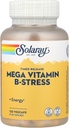 Solaray Mega B Stress Dua Tahap Pembebasan Waktu Tambahan, 120 Cacah