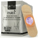 Herbal Period Heat Patch, Tailored for Lower-Normal Flow (10 Pack) - 8hr Long-Lasting, Drug Free Haating Patch for Menstrual Cramps, Bloating & Back Tension - Skin- Safe, Strong Hold, On- TheGo Relief