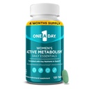 Suatu hari para wanita aktif Metabolisme Daily Estial, Multivitamin for Women, Metabolisme Dukungan, Vitamin untuk Perempuan dengan Semua 8 BVitamin, Vitamin D, Magnesium & Lebih, 120 Cacah