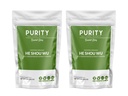 Disertifikasi Organik He Shou Wu - Large 5oz Bag of 30: 1 Konsentrasi -Fo-ti - Organik Foti Ekstraksi-Fo ti He Shou Wu Organik (Paket 2-10 Ounces)