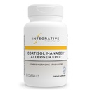 Manajer Interapeutics Integrative Cortisol Allergen Free - Adrenal Health Suppplement for Healthy Stress Response * - Vegan, Non-Dairy & Gluten- Free - 90 Capsules (45 Servis)