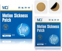 MQ 84ct Motion Sickness Patches Non Drowsy, Sea Sickness Patch for Cruise Travel Essentials, Waterproof Patch Behind Ear for Car Airplane Ality Sickness, Long Last 72H