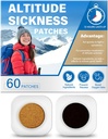 Jasirona Ketinggian Pencegahan Sickness Patch, Perkelahian Tinggi Ketinggian Gejala Sickness, Boosts Intake Oksigen, Pasokan Aclimasi Ketinggian Tinggi Rapid ((60 Cacah - Paket 1))