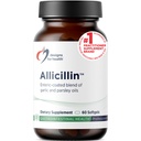Desain untuk Kesehatan Allicillin - Allilin Suplemen dengan 200mg Minyak Bawang putih + Parsley Oil - Pil Bawang Putih dengan Powerful Sulfides - Hisenic Coated untuk Bantuan Mengurangi Odor, Non-GMO (60 Softgels)
