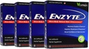 Enzyte ® Natural Enhancement Bundle for Quality and Stamina with Asia Ginseng, Ginkgo Biloba, Grape Seed Extract, Horny Goat Weed - 4 Pack Bundle