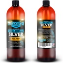 TheraSilverse-TheraSilver Labs ACS 225-Advanced Colloidal Silver Liquid -225 PPM-Pure Bioactive Nano Particles for Immune Supports -32 Oz-Family Size