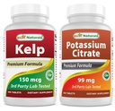 Tambahan Kelp 150 Mcg & Potasium Citrate 99mg