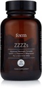 Bentuk ZZZs - Natural Nootropic for Sleep 124; 5- HTP 12.4; Magnesium 124; Zinc 14; Calming Amino Acids 124; untuk Regeneratif alami Tidur