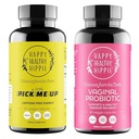 Happy Healthy Hippie Provinsi Vaginal untuk Perempuan & Pick Me Up Pil Energi Alam