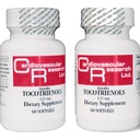 Penelitian Kardiovaskular 120 Softgeels 125 mg Vitamin E Annatto Tocotrienol Pure DeltaGOLD, 90% Delta dan 10% Gamma, 2 Botol 60 Soft Gels Each (ANNATOC)
