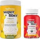 Bellway Super Fiber Powder + Buah, Passion Pineapple Fruit Super Fiber Gummies Bundle