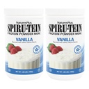 NaturesPlus Spirus-TEIN, Vanilla - 1.06 lbs, Pack of 2 - Plant- Based Protein Powder - Vegetarian, Gluten Free - 32 Total Servis