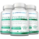 Approved Science Pyloriprin - Advanced Digetical Dups for A Healthy Stomach - Zinc L-Carnosine, Probiotic, Brokoli Sprout, Deglicyrrhized Licorice - 180 Kapsul - Tiga Bulan Supply - Vegan