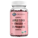 Garden of Life Apple Ciegar Probiotic Gubiotic Gummies Organik ACV Vitamin, 2 Milyar CFU, Whole Food Vitamin B12-60 Vegan, Gummies Non- GMO untuk Dibuble & Imunity