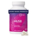 Lab Microbiome Hu58 Bacillus Progetic for Women and Men - High Potency Spore Probiotic for Digetical Health & Imune Dukung - Daily Capsules with 10 Milyar CFU (60 Capsules)