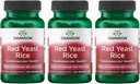 Swanson Made with Organic Tradisional Red Yeast Rice 600 Milligrams 60 Veg Capsules (3 Pack)