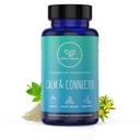Tenang & Terhubung -Stress Dukungan & Ayurvedic Nootropic untuk Tenang Alam, Fokus, Clarity dan Energi, Manajer Cortisol dengan Ginkgo Biloba, Ashwagandha, Rhodiola, Lemon Balm -60 Capsules (1)