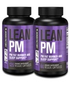 Jacked Factory PM night time burner, Sleep Aid Suplement, & Appetite Supresant for Men and Women - 180 Stimulant- Free Veggie Woss Diet Pills