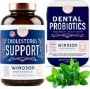 WINDSOR BOTANICALS Cholesterol Supportions and Dental Propoles for Fresh Breath Bundle